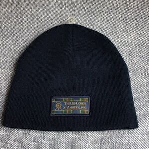 The Old Course‎ St Andrews Hat Knit Golf Unisex Logo Iconic Tartan